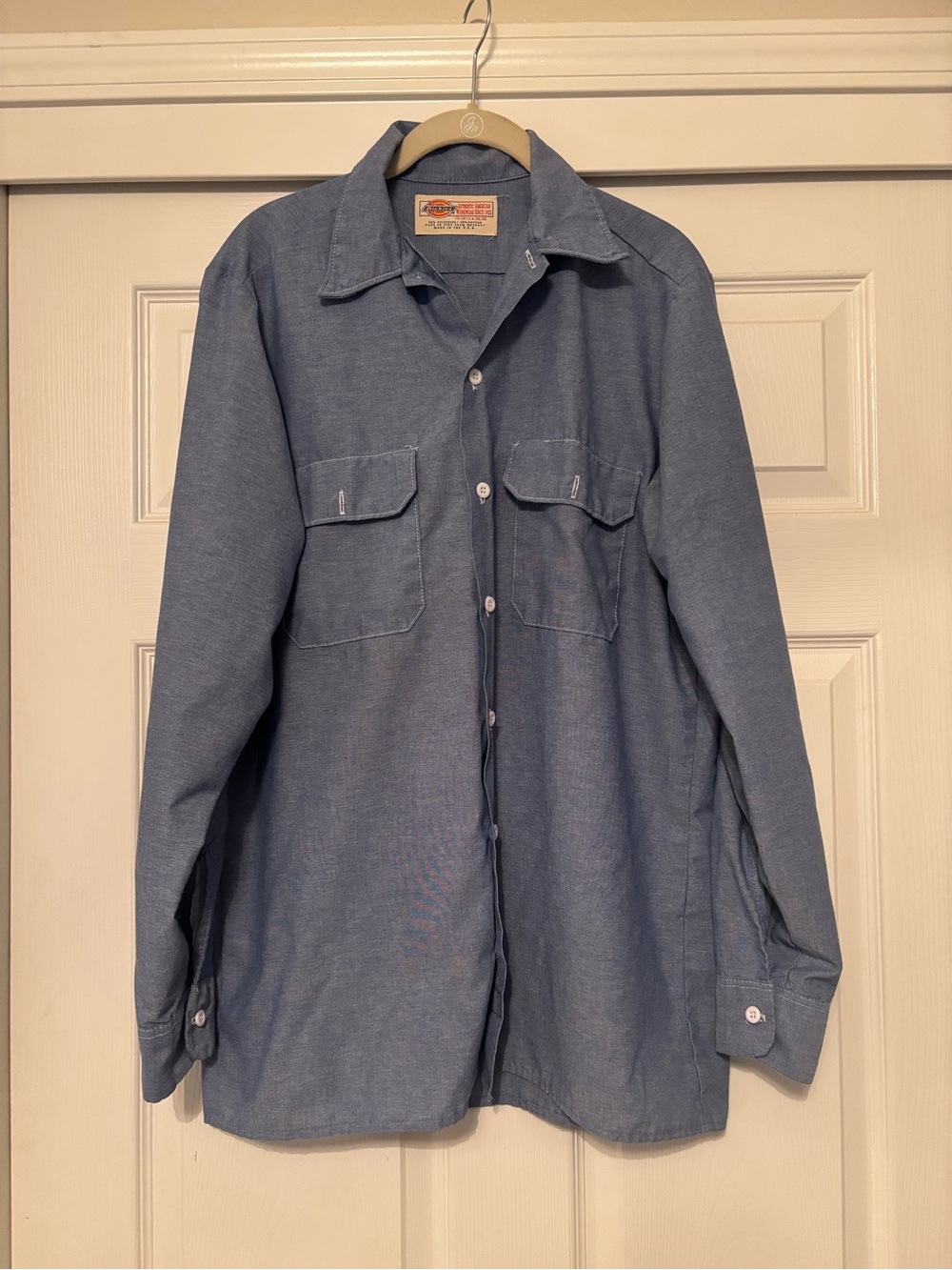 Dickie’s Men's Light Blue Workshirt